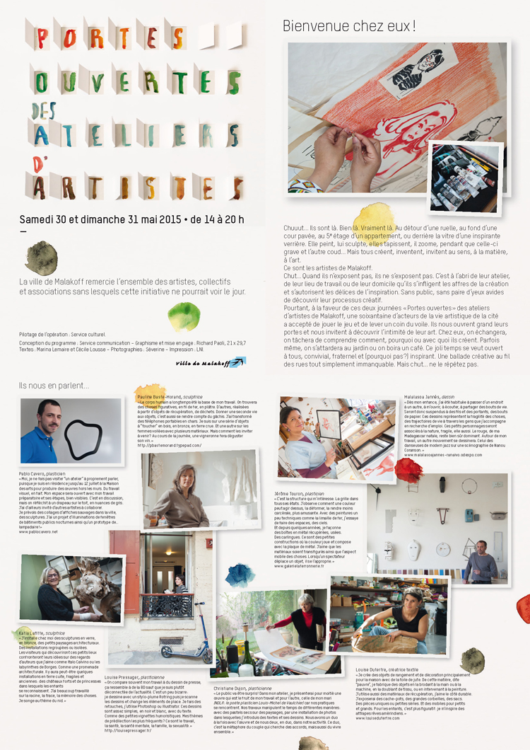 ATELIERS OUVERTS MALAKOFF