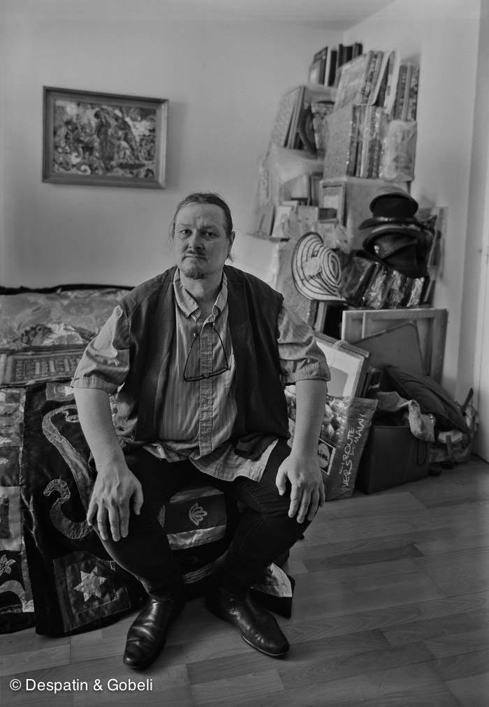 Thierry Gueho artiste Clamart le, 4 juillet 2017  
