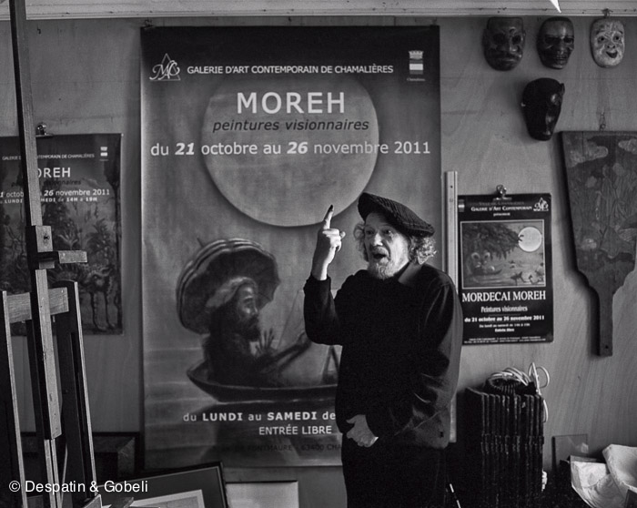 Mordecai Moreh, graveur Paris le 17 octobre 2016