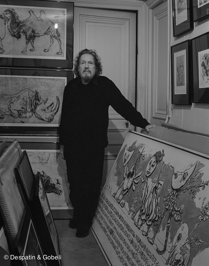 Mordecai Moreh, graveur Paris le 17 octobre 2016