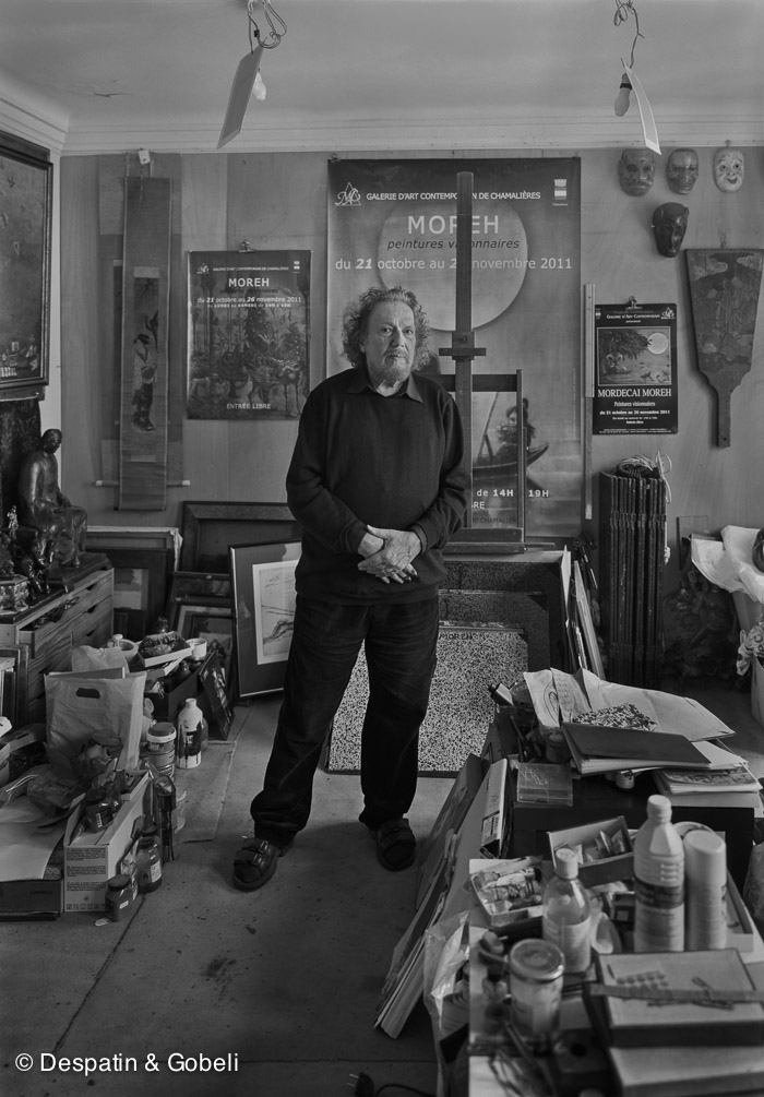 Mordecai Moreh, graveur Paris le 17 octobre 2016