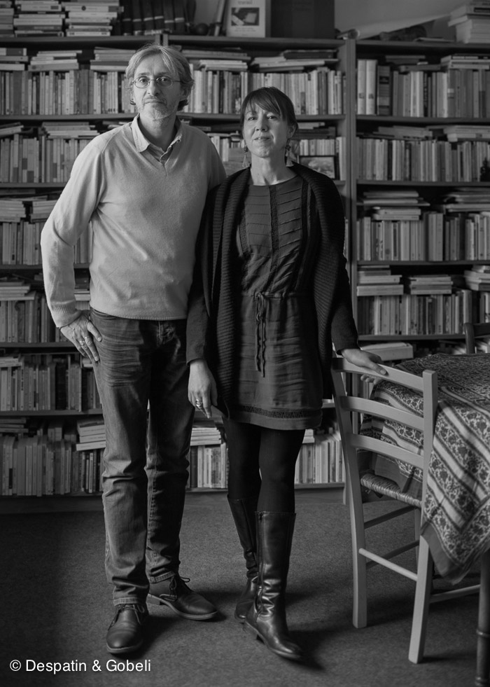 Cécile A. Holdban écrivain, traductrice et Thierry Gillyboeuf traducteur Puteaux le, 21 février 2017
