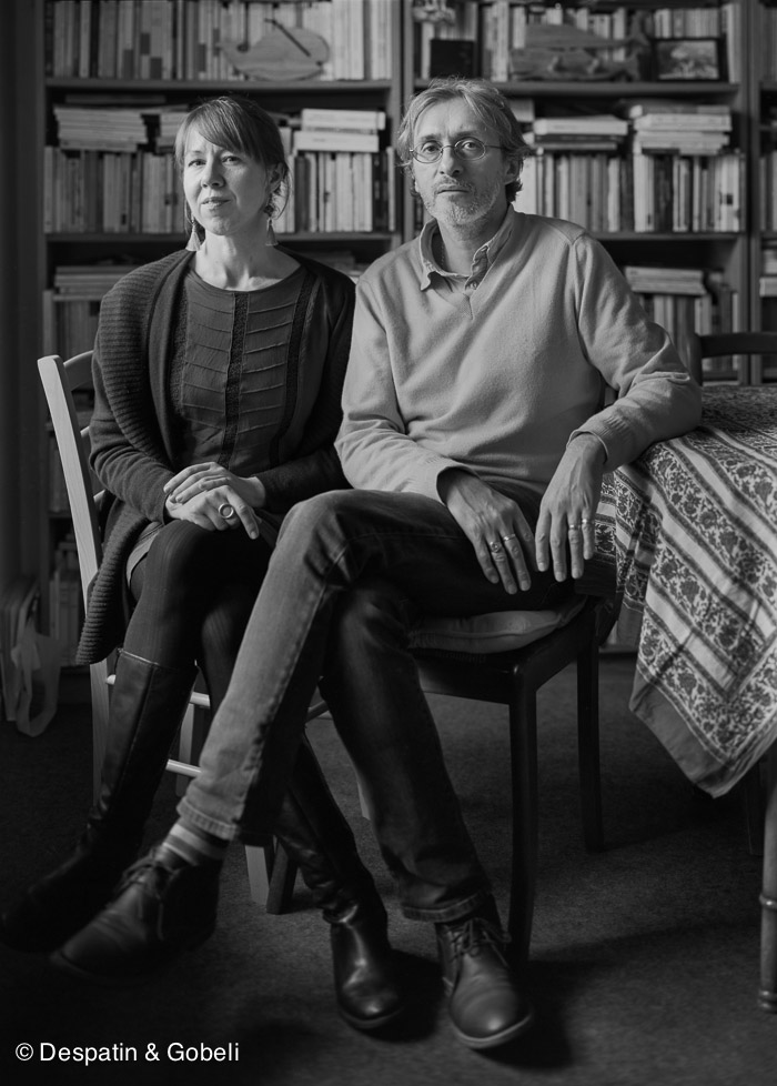 Cécile A. Holdban écrivain, traductrice et Thierry Gillyboeuf traducteur Puteaux le, 21 février 2017