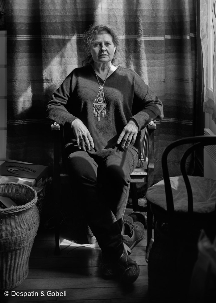 Ghislaine VERDIER galeriste Montreuil, le 9 mai 2017